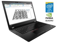 Мобільна робоча станція Lenovo ThinkPad P72 / 17.3" (1920x1080) IPS / Intel Core i7-8850H (6 (12) ядер по 2.6 - 4.3 GHz) / 32 GB DDR4 / 128 GB SSD + 512 GB SSD + 750 GB HDD / nVidia Quadro P2000, 4 GB GDDR5, 128-bit / WebCam