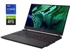 Игровой ноутбук Gigabyte Aero 15 OLED YB / 15.6" (3840x2160) IPS / Intel Core i9-10980HK (8 (16) ядер по 2.4 - 5.3 GHz) / 32 GB DDR4 / 512 GB SSD / nVidia GeForce RTX 2080 Super Max-Q, 8 GB GDDR6, 256-bit / WebCam