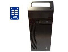 ПК Б-клас Exegate QA-406 Tower / Intel Core i3-6100 (2 (4) ядра по 3.7 GHz) / 8 GB DDR4 / 256 GB SSD + 500 GB HDD / Intel HD Graphics 530 / 460W / Win 10 Pro