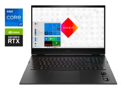 Игровой ноутбук HP Omen Gaming 16-k0013dx / 16.1" (1920x1080) IPS / Intel Core i7-12700H (14 (20) ядер по 2.3 - 4.7&nbsp;GHz) / 16 GB DDR4 / 1000 GB SSD / nVidia GeForce RTX 3050 Ti, 4 GB GDDR6, 128-bit / WebCam