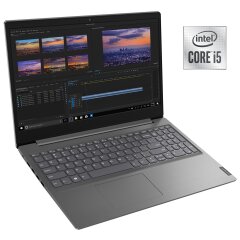 Ультрабук Lenovo V15-IIL / 15.6" (1920x1080) TN / Intel Core i5-1035G1 (4 (8) ядра по 1.0 - 3.6 GHz) / 20 GB DDR4 / 256 GB SSD / Intel UHD Graphics / WebCam / Win 11