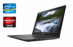 Ноутбук Б-класс Dell Latitude 3590 / 15.6" (1366x768) TN / Intel Core i7-8550U (4 (8) ядра по 1.8 - 4.0 GHz) / 16 GB DDR4 / 480 GB SSD / AMD Radeon 530, 2 GB GDDR5, 64-bit / WebCam / Windows 10