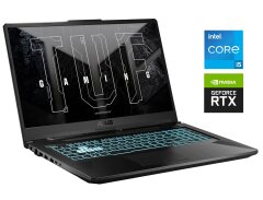 Ігровий ноутбук Б-клас Asus TUF Gaming F17 FX706HC / 17.3" (1920x1080) IPS / Intel Core i5-11260H (6 (12) ядер по 2.1 - 4.4 GHz) / 16 GB DDR4 / 512 GB SSD NVMe / nVidia GeForce RTX 3050, 4 GB GDDR6, 128-bit / WebCam