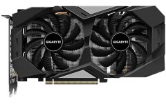 Дискретна відеокарта nVidia Gigabyte GeForce GTX 1660 OC, 6 GB GDDR5, 192-bit (GV-N1660OC-6GD) / HDMI, DisplayPort