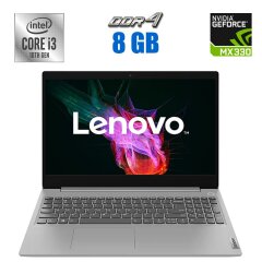 Ігровий ноутбук Lenovo IdeaPad 3 15IIL05 / 15.6" (1920x1080) TN / Intel Core i3-1005G1 (2 (4) ядра по 1.2 - 3.4 GHz) / 8 GB DDR4 / 256 GB SSD / nVidia GeForce MX330, 2 GB GDDR5, 64-bit / WebCam