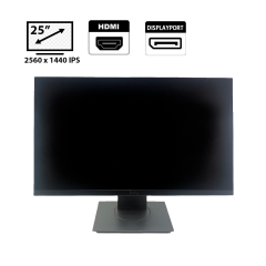 Монитор Dell U2515H / 25" (2560x1440) IPS / HDMI, DisplayPort, USB 2.0
