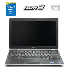 Нетбук Dell Latitude E6220 / 12.5" (1366x768) TN / Intel Core i3-2330M (2 (4) ядра по 2.2 GHz) / 4 GB DDR3 / 120 GB SSD / Intel HD Graphics 3000 / WebCam