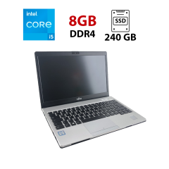 Ультрабук Fujitsu LifeBook S936 / 13.3" (1920x1080) IPS / Intel Core i5-6200U (2 (4) ядра по 2.3 - 2.8 GHz) / 8 GB DDR4 / 240 GB SSD / Intel HD Graphics 520 / WebCam
