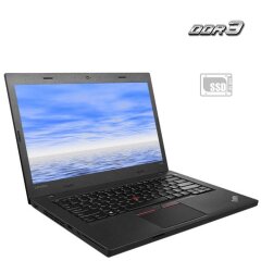 Ультрабук Lenovo ThinkPad L460 / 14" (1366x768) TN / Intel Core i3-6100U (2 (4) ядра по 2.3 GHz) / 4 GB DDR3 / 128 GB SSD / Intel HD Graphics 520 / WebCam