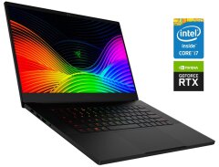 Игровой ноутбук Б-класс Razer Blade 15 RZ09-03017E01 / 15.6" (1920x1080) IPS / Intel Core i7-9750H (6 (12) ядер по 2.6 - 4.5 GHz) / 32 GB DDR4 / 960 GB SSD / nVidia GeForce RTX 2070 Max-Q, 8 GB GDDR6, 256-bit / WebCam