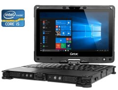 Защищенный ноутбук-трансформер Getac V110 / 12" (1366x768) IPS / Intel Core i5-6200U (2 (4) ядра по 2.3 - 2.8 GHz) / 8 GB DDR4 / 240 GB SSD / Intel HD Graphics 520 / WebCam / Win 10 Pro