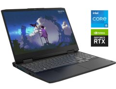 Игровой ноутбук Lenovo IdeaPad Gaming 3 15IAH7 / 15.6" (1920x1080) IPS / Intel Core i5-12500H (12 (16) ядер по 3.3 - 4.5 GHz) / 16 GB DDR4 / 512 GB SSD / nVidia GeForce RTX 3050 Ti, 4 GB GDDR6, 128-bit / WebCam / Win 11 Home