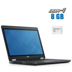 Ноутбук Б-класс Dell Latitude E5470 / 14" (1366x768) TN / Intel Core i3-6100U (2 (4) ядра по 2.3 GHz) / 8 GB DDR4 / 256 GB SSD / Intel HD Graphics 520 / WebCam