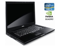 Мобильная рабочая станция Dell Precision M4500 / 15.6" (1920x1080) TN / Intel Core i5-540M (2 (4) ядра по 2.53 - 3.07 GHz) / 4 GB DDR3 / 500 GB HDD / nVidia Quadro FX 880M, 1 GB GDDR3, 128-bit / DVD-RW