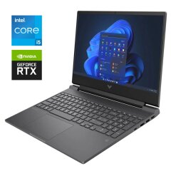 Игровой ноутбук HP Victus Gaming Laptop 15-fa0515nd / 15.6" (1920x1080) IPS / Intel Core i5-12450H (8 (12) ядра по 2.0 - 4.4 GHz) / 16 GB DDR4 / 1000 GB SSD / nVidia GeForce RTX 3050, 4 GB GDDR6, 128-bit / WebCam / Win 11