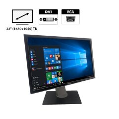 Монитор Dell UltraSharp 2208WFP / 22" (1680x1050) TN / DVI, VGA + Кабель питания
