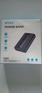 Новый Power Bank Vrurc T2055 / 20000 mAh / 20W / 5V/3A