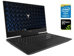 Игровой ноутбук Lenovo Legion Y7000P-1060 / 15.6" (1920x1080) IPS / Intel Core i7-8750H (6 (12) ядер по 2.2 - 4.1 GHz) / 16 GB DDR4 / 128 GB SSD M.2 + 1000 GB HDD / nVidia GeForce GTX 1060, 6 GB GDDR5, 192-bit / WebCam
