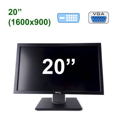 Dell E2011H / 20" (1600x900) TN WLED / DVI, VGA Dell E2011H / 20" (1600x900) TN WLED / DVI, VGA