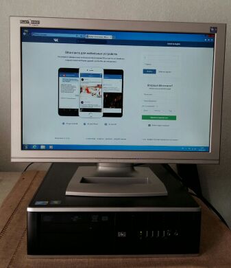 HP 8000 Ellite SFF / Intel Core 2 Duo E8500 (2 ядра по 3.16GHz) / 4GB DDR3 / 160GB + Windows 7 HP 8000 Ellite SFF / Intel Core 2 Duo E8500 (2 ядра по 3.16GHz) / 4GB DDR3 / 160GB + Windows 7
