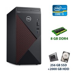 Ігровий ПК Dell Vostro 5090 Tower / Intel Core i5-9400 (6 ядер по 2.9 - 4.1 GHz) / 8 GB DDR4 / 256 GB SSD+2000 GB HDD / nVidia GeForce GTX 750 Ti, 2 GB GDDR5, 128-bit / DVD-RW
