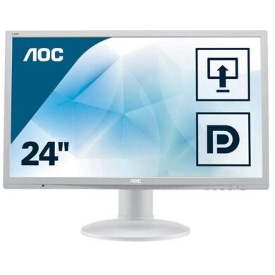 Монитор AOC E2460PQ / 24" (1920x1080) TN / VGA, DVI, DP / VESA 100 Монитор AOC E2460PQ / 24" (1920x1080) TN / VGA, DVI, DP / VESA 100