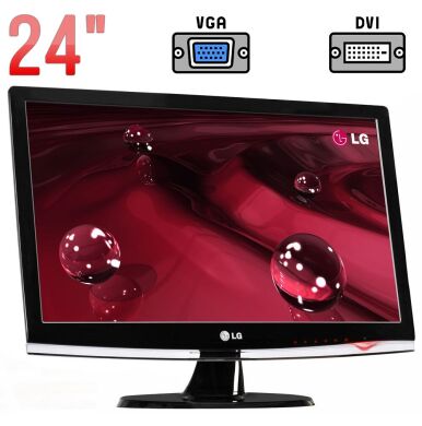 Монітор Б-клас LG Flatron W2453TQ / 24" (1920x1080) TN / VGA, DVI