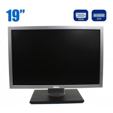 Монитор Dell 1909Wf Silver / 19" (1440x900) TN / VGA, DVI / VESA 100x100 Монитор Dell 1909Wf Silver / 19" (1440x900) TN / VGA, DVI / VESA 100x100
