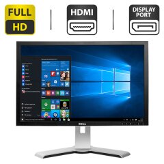 Монитор Dell UltraSharp 2408WFP / 24" (1920x1200) TN / USB, VGA, DVI, HDMI, DisplayPort / VESA 100x100 + Кабели подключения