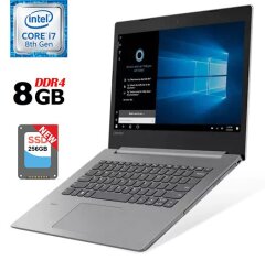 Ноутбук Lenovo IdeaPad 330-14LKB / 14" (1920x1080) IPS / Intel Core i7-8550U (4 (8) ядра по 1.8 - 4.0 GHz) / 8 GB DDR4 / 256 GB SSD NEW / Intel UHD Graphics 620 / WebCam / USB 3.1 / HDMI