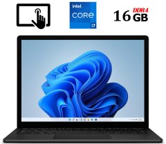 Ультрабук Microsoft Surface Laptop 4 1951 / 13.5" (2256x1504) IPS Touch / Intel Core i7-1185G7 (4 (8) ядра по 3.0 - 4.8 GHz) / 16 GB DDR4 / 256 GB SSD M.2 / Intel Iris Xe Graphics / WebCam