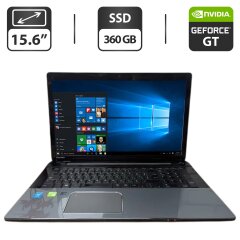 Ноутбук Toshiba Satellite L70-A-11R / 15.6" (1600x900) TN / Intel Core i5-4210M (2 (4) ядра по 2.6 - 3.2 GHz) / 8 GB DDR3 / 360 GB SSD / nVidia GeForce GT 740M, 2 GB GDDR3, 64-bit / WebCam / DVD-ROM