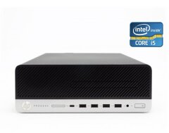 ПК HP ProDesk 600 G4 SFF / Intel Core i5-8400 (6 ядер по 2.8 - 4.0 GHz) / 8 GB DDR4 / 120 GB SSD / Intel UHD Graphics 630 