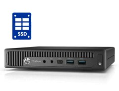 Неттоп HP ProDesk 600 G2 Mini PC USFF / Intel Core i3-6300T (2 (4) ядра по 3.3 GHz) / 8 GB DDR4 / 240 GB SSD / Intel HD Graphics 530 / Win 10 Pro + Wi-Fi адаптер D-Link DWA-140