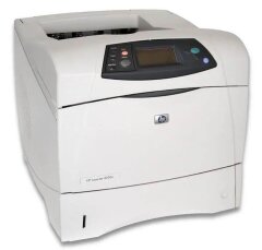 Принтер HP LaserJet 4250n / лазерная монохромная печать / А4 / 1200x1200 dpi / 43 стр/мин / USB 2.0, Ethernet, LPT / Дуплекс