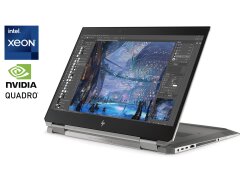Мобильная рабочая станция HP ZBook Studio x360 G5 / 15.6" (1920x1080) IPS Touch / Intel Xeon E-2176M (6 (12) ядра по 2.7 - 4.4 GHz) / 16 GB DDR4 / 512 GB SSD / nVidia Quadro P1000, 4 GB GDDR5, 128-bit / WebCam / Win 10 Pro