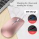 Новая беспроводная мышь / Wi-Fi 2.4 GHz + Bluetooth 5.2 / RGB подсветка / USB-заряд / черная купить