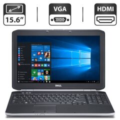 Ноутбук Dell Latitude E5530 / 15.6" (1366x768) TN / Intel Core i5-3210M (2 (4) ядра по 2.5 - 3.1 GHz) / 8 GB DDR3 / 480 GB SSD / Intel HD Graphics 4000