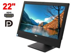 Моноблок Dell Optiplex 3240 AIO / 22" (1920x1080) IPS / Intel Core i5-6500 (4 ядра по 3.2 - 3.6 GHz) / 8 GB DDR4 / 128 GB SSD / Intel HD Graphics 530 / WebCam