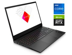 Игровой ноутбук HP Omen 17-ck1020nr / 17.3" (2560x1440) IPS / Intel Core i7-12700H (14 (20) ядер по 2.3 - 4.7 GHz) / 16 GB DDR5 / 1000 GB SSD / nVidia GeForce RTX 3070 Ti, 8 GB GDDR6, 256-bit / WebCam