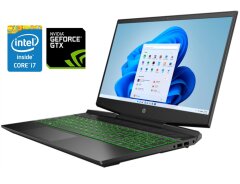 Игровой ноутбук HP Pavilion Gaming 15-dk0740nd/ 15.6" (1920x1080) IPS / Intel Core i7-9750H (6 (12) ядер по 2.6 - 4.5 GHz) / 16 GB DDR4 / 256 GB SSD M.2 + 1000 GB HDD / nVidia GeForce GTX 1050, 4 GB GDDR5, 128-bit / WebCam / Win 10 Pro