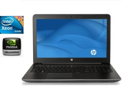 Мобильная рабочая станция HP Zbook 15 G3 / 15.6" (1920x1080) TN / Intel Xeon E3-1505M v5 (4 (8) ядра по 2.8 - 3.7 GHz) / 32 GB DDR4 / 480 GB SSD / nVidia Quadro M1000M, 2 GB GDDR5, 128-bit / WebCam