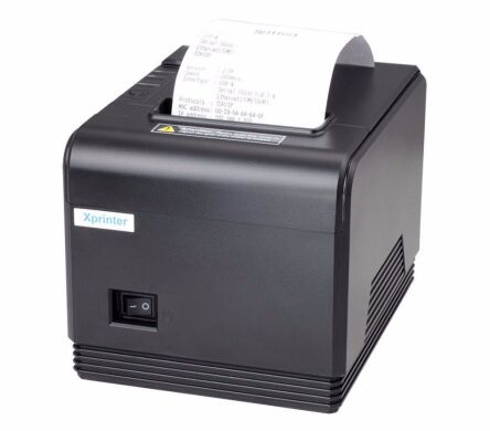 POS-принтер Xprinter XP-Q200 USB чековый термопринтер 80мм с автообрезкой