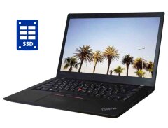 Ультрабук Lenovo ThinkPad T470 / 14" (1920x1080) IPS / Intel Core i3-7100U (2 (4) ядра 2.4 GHz) / 8 GB DDR4 / 256 GB SSD / Intel HD Graphics 620 / WebCam / Win 10 Home / Два АКБ