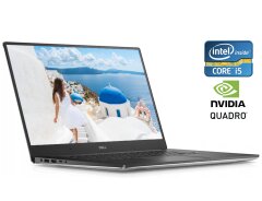 Мобильная рабочая станция Dell Precision 5520 / 15.6" (1920x1080) IPS / Intel Core i5-6300HQ (4 ядра по 2.3 - 3.2 GHz) / 8 GB DDR4 / 256 GB SSD / nVidia Quadro M1200, 4 GB GDDR5, 128-bit / WebCam / Win 10