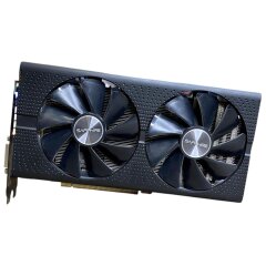 Дискретная видеокарта Sapphire Radeon RX 580 Nitro+, 8 GB GDDR5, 256-bit / 1x DVI, 2x HDMI, 2x DisplayPort