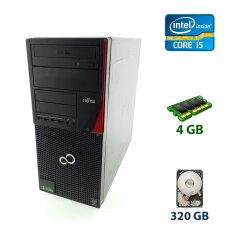 ПК Fujitsu Esprimo P920 Tower / Intel Core i5-4570 (4 ядра по 3.2 - 3.6 GHz) / 4 GB DDR3 / 320 GB HDD