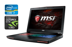 Игровой ноутбук Б-класс MSI GT72VR 6RD / 17.3" (1920x1080) IPS / Intel Core i7-6700HQ (4 (8) ядра по 2.6 - 3.5 GHz) / 32 GB DDR4 / 512 GB SSD + 1000 GB HDD / nVidia GeForce GTX 1060, 6 GB GDDR5, 192-bit + Беспроводная мышка