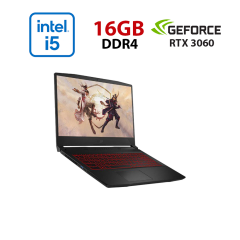 Ігровий ноутбук MSI Katana GF66 11UE-883NEU / 15.6" (1920x1080) IPS / Intel Core i5-11400H (6 (12) ядер по 2.2 - 4.5 GHz) / 16 GB DDR4 / 960 GB SSD / nVidia GeForce RTX 3060, 6 GB GDDR6, 192-bit / WebCam