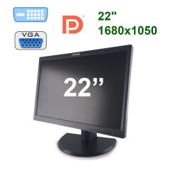 Lenovo LT2252p / 22" (1680x1050) TN TFT WLED / VGA, DVI, DP, Audio Port